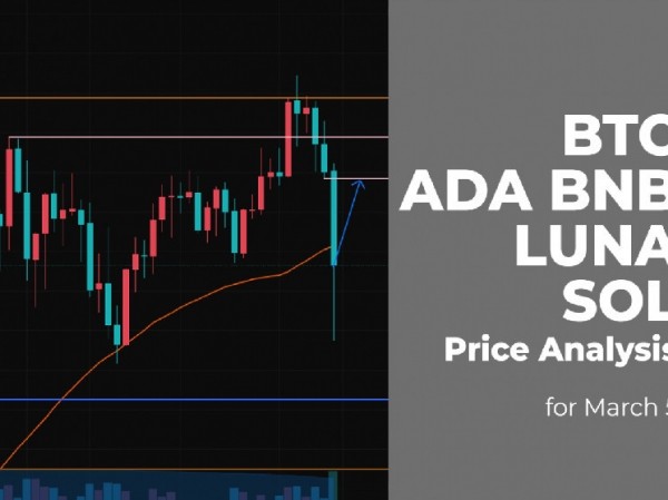 BTC, ADA, BNB, LUNA and SOL Price Analysis for March 5 BTC, ADA, BNB, LUNA and SOL Price Analysis for March 5