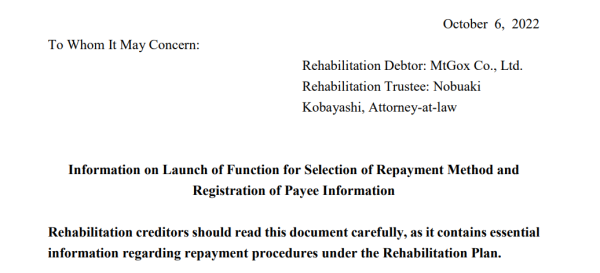 Mt. Gox Bitcoin repayment: The day that never comes Mt. Gox Bitcoin repayment: The day that never comes