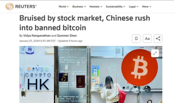 China Emerging As Surprising Source Of Bitcoin Demand China Emerging As Surprising Source Of Bitcoin Demand