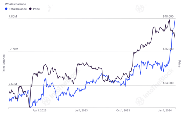 Why ETF Investors Should Worry About $3 Billion In Bitcoin (BTC) Whale Accumulation Why ETF Investors Should Worry About $3 Billion In Bitcoin (BTC) Whale Accumulation