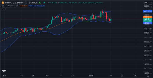 Major Bitcoin Liquidation Levels Identified at $42,000 and $46,000 Major Bitcoin Liquidation Levels Identified at $42,000 and $46,000